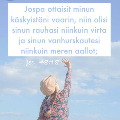 Rauha totuuden kanssa kuin virta